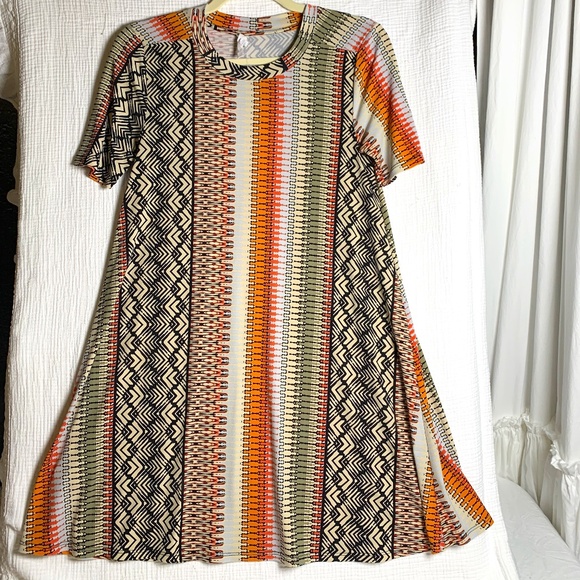 BCBG Generation 70’s vintage style swing dress sz S retro, comfy casual Fall - Picture 1 of 8